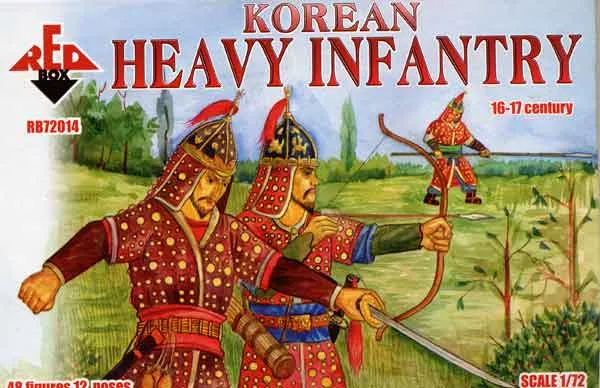 Red Box - Korean heavy infantry, 16.-17. century 